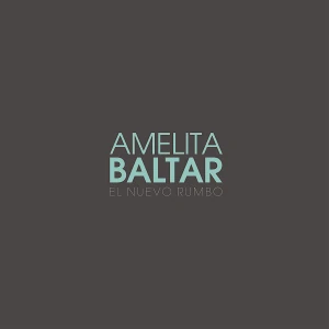 The logo for amelita baltar el nuevo rumo.